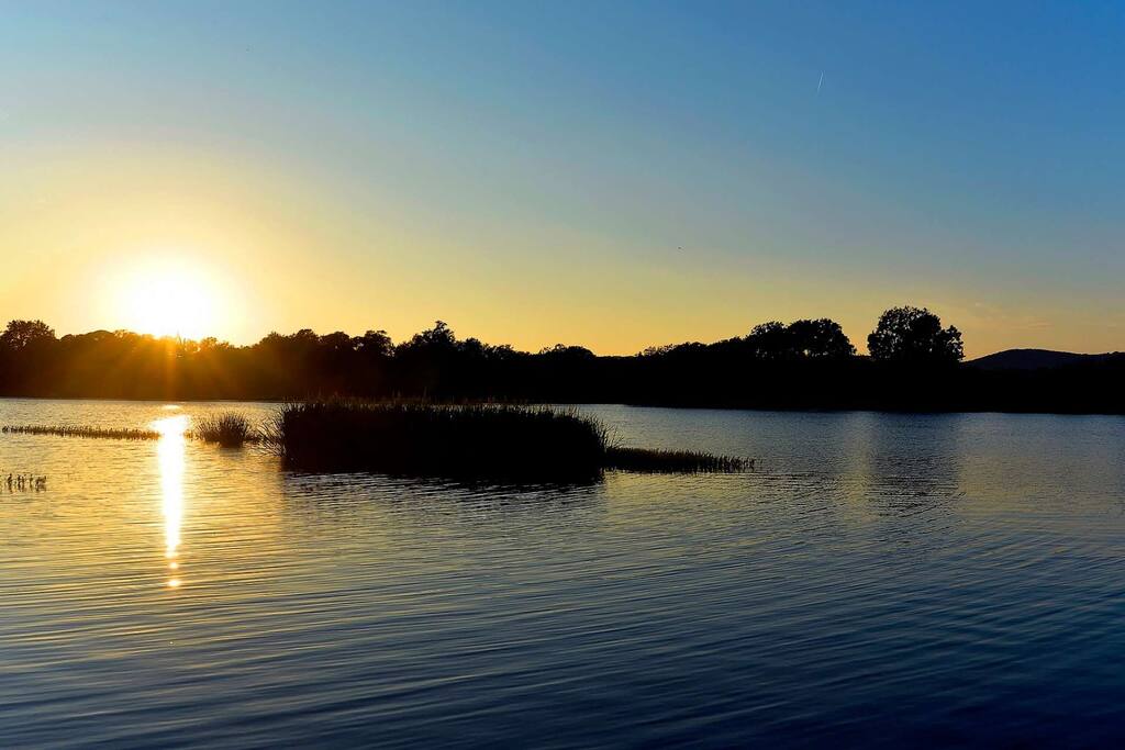 Sit back, unwind, and watch the sunset every evening during your stay.