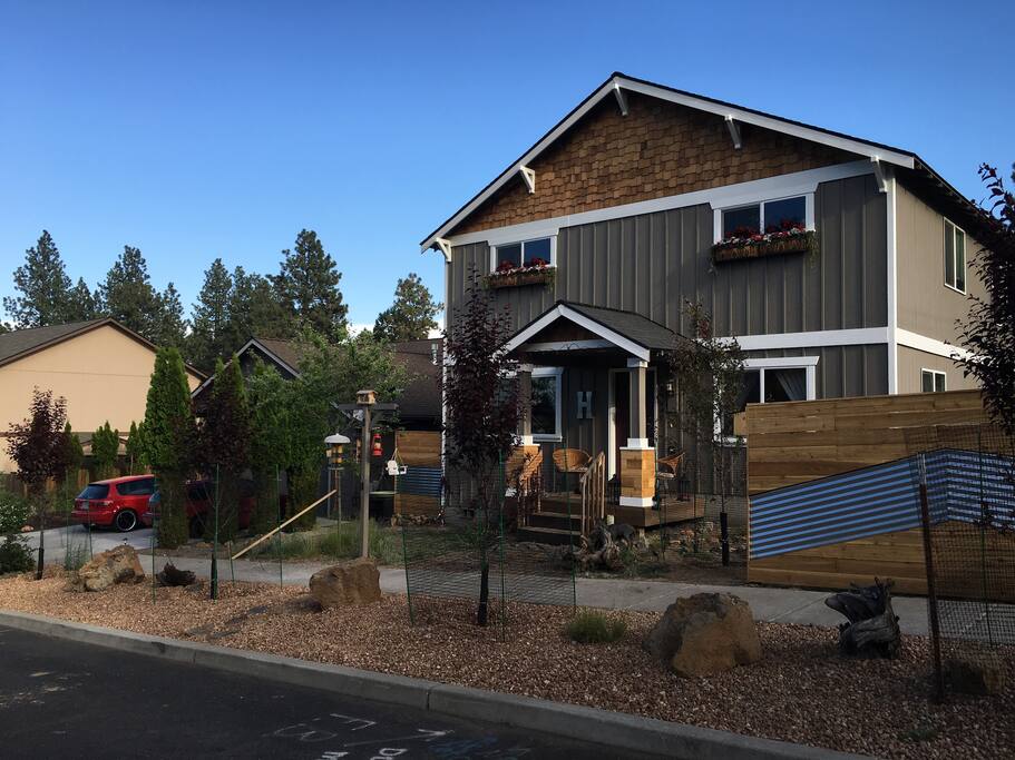 Welcome. Quiet, safe neighborhood & lots of free parking and storage for outdoor equipment.