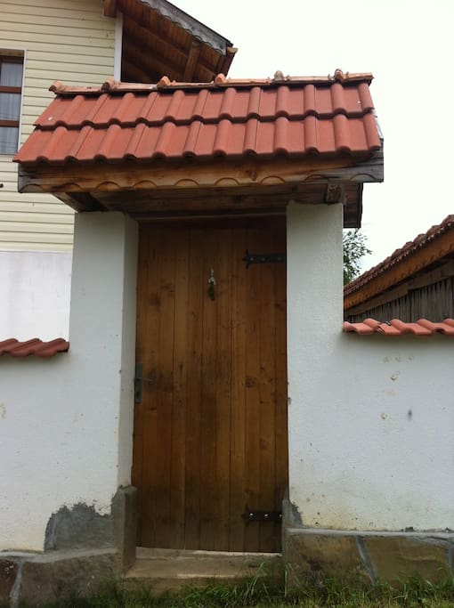Welcome, the front door
