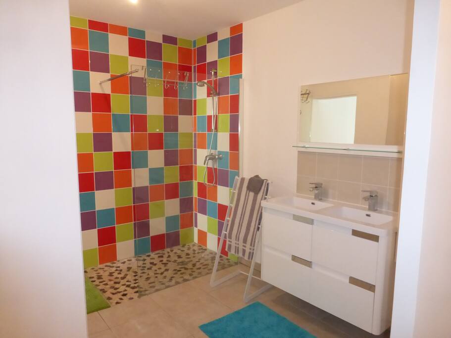 Salle de bain à l'italienne