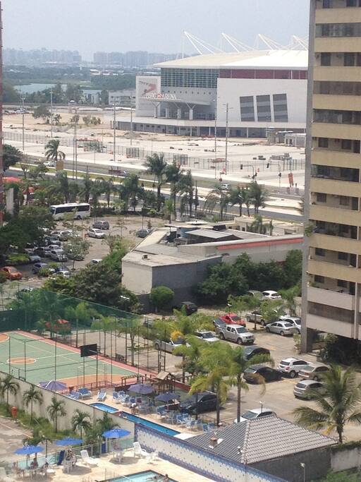 A 100 metros de distância da Olimpíadas