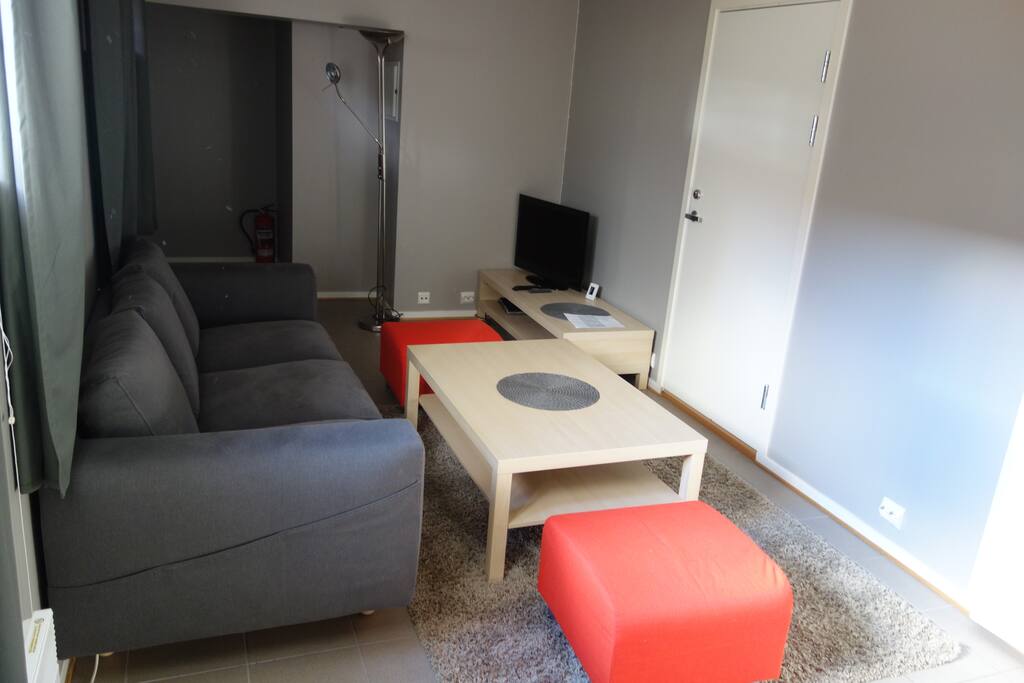 TV and internet is included.