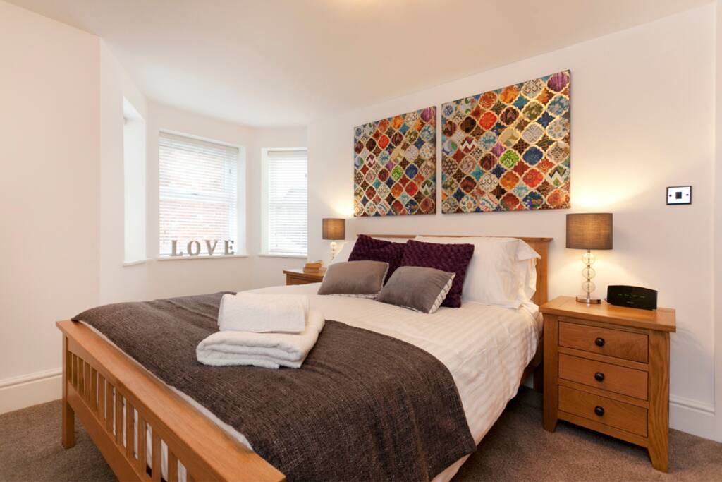 The Master Bedroom has a double bed with ensuite