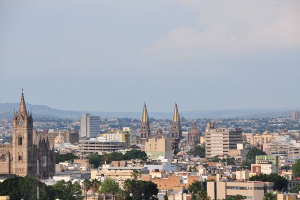 vista a la catedral desde sala principal