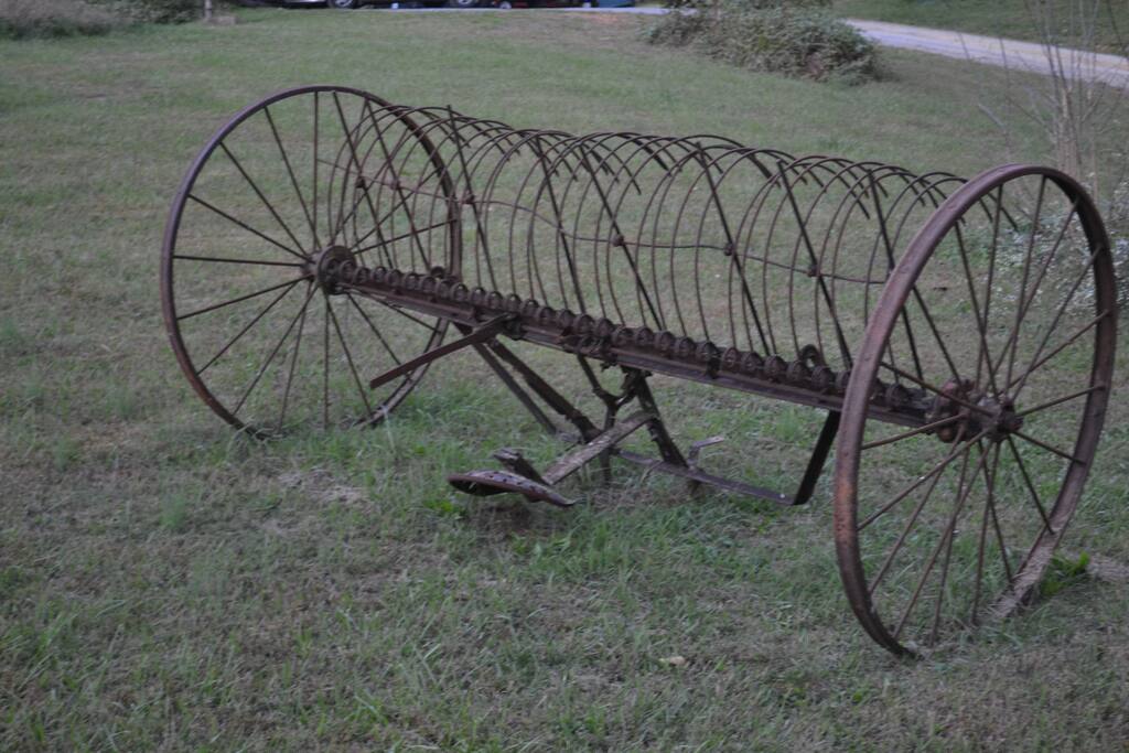 Hayrake. They don't make them like this anymore.