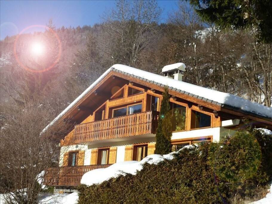 Ambiance exterieure du chalet
