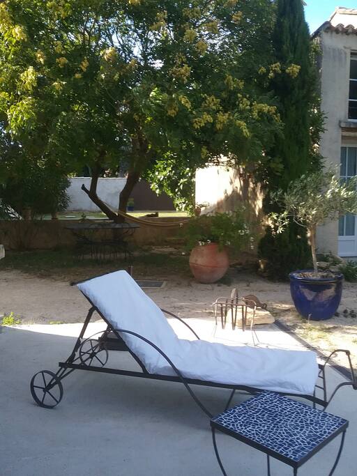 Vue sur le jardin