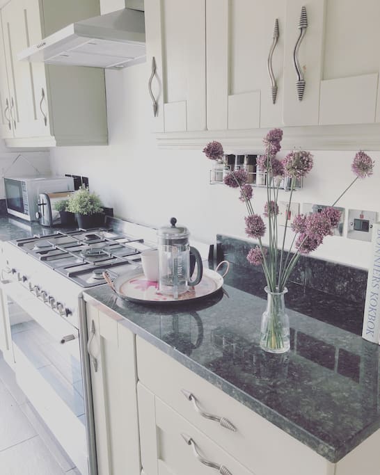 Clean and fresh kitchen