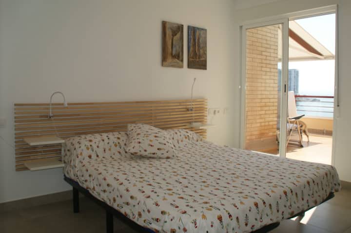 Hlavná spálňa s ventilátorom