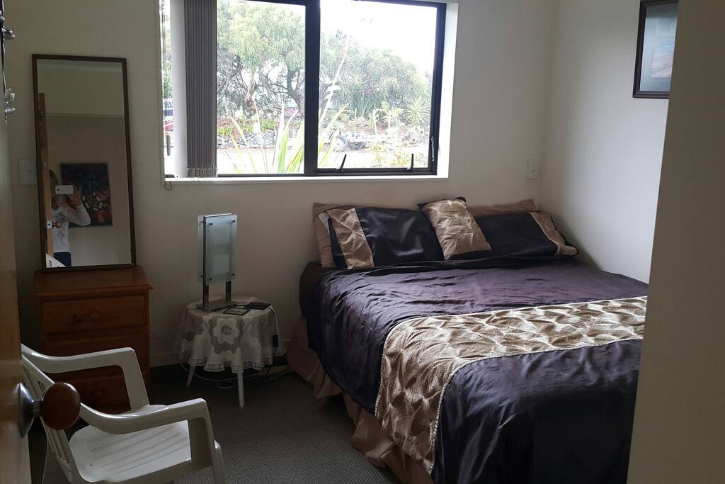Only room without a sea view.