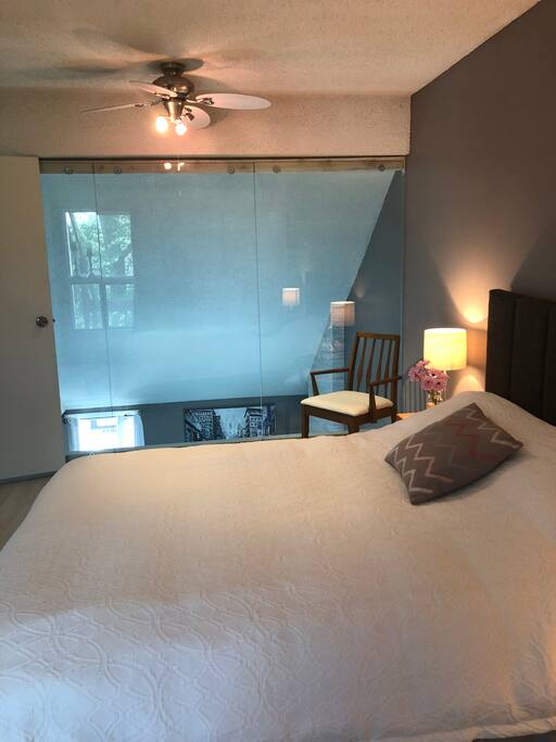 Loftstyle masterbedroom