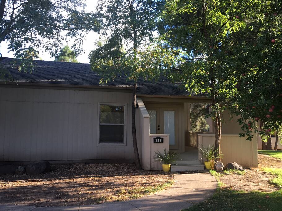 Front of home.