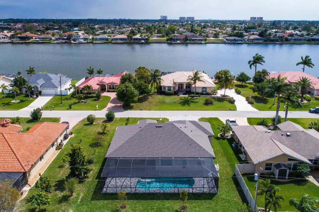 Our home is the lower center, across the street from Finisterre Lake.