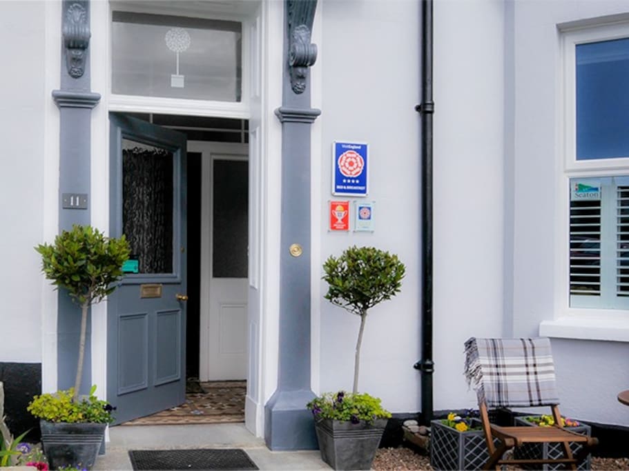 Front Door to Bay Tree House