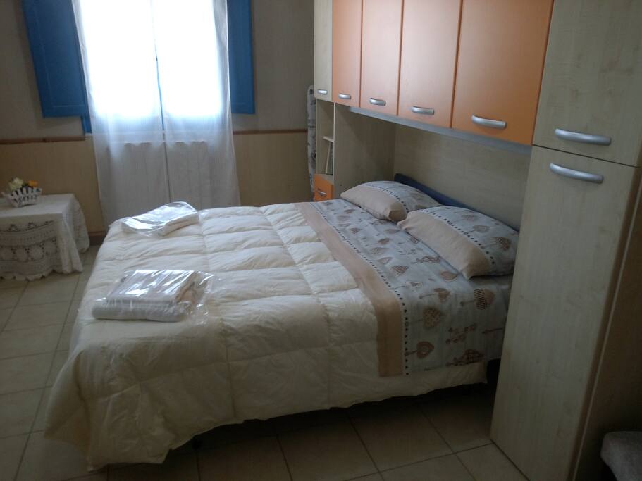 Camera con letto matrimoniale o due singoli
