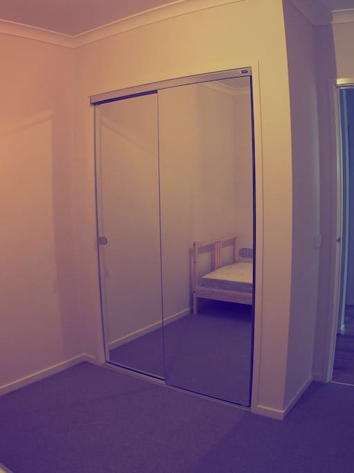 Mirror And Built-In Wardrobe