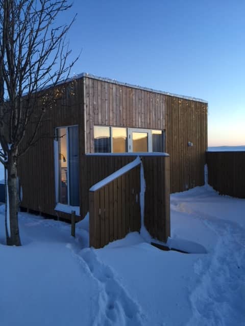 Hegranes guesthouse on a farm