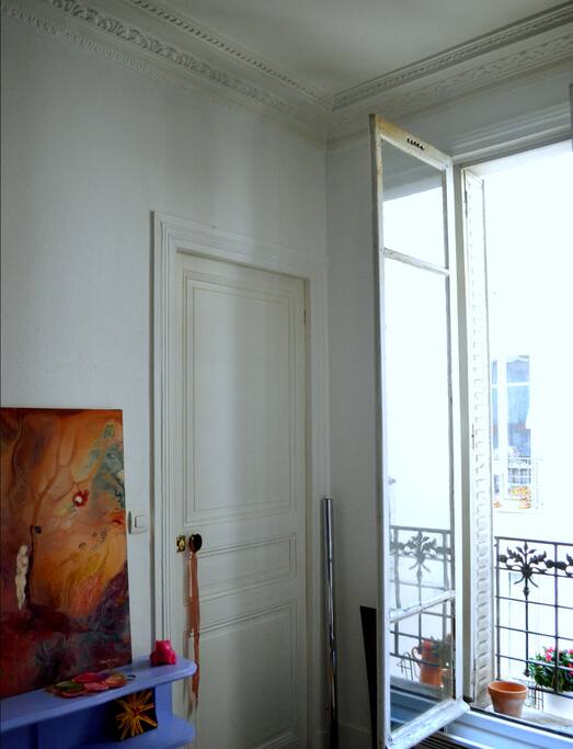 The second door, leading to my roommates room !