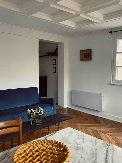 Top Airbnb: Strasbourg on the quays - View facing the Cathedral in Bourse Esplanade Krutenau