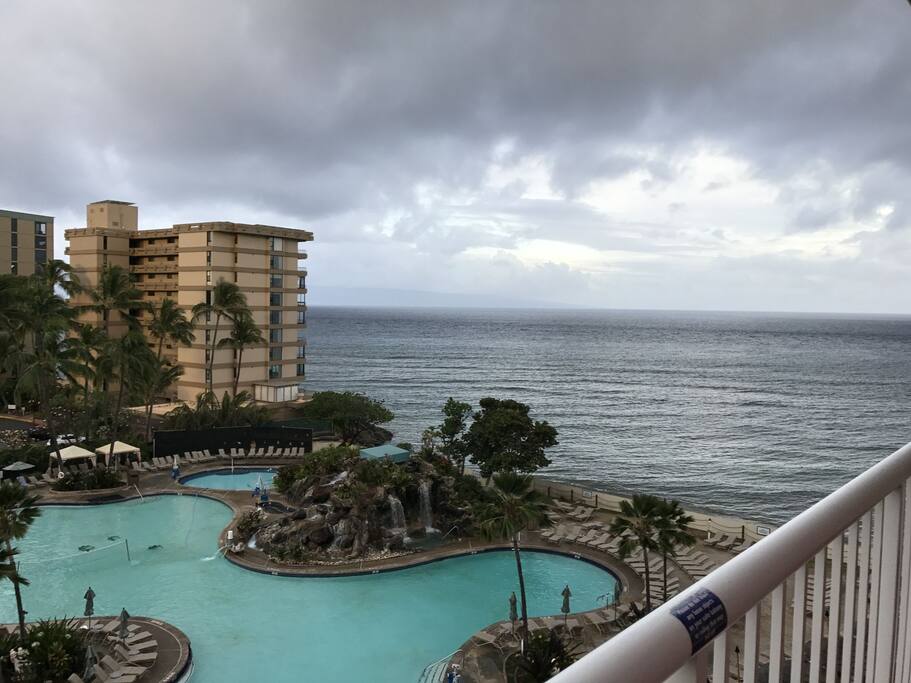 view of pool from ocean view room