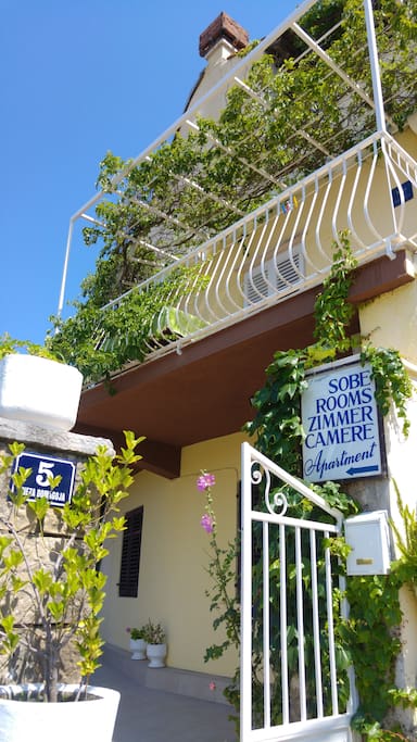 Entrance of house