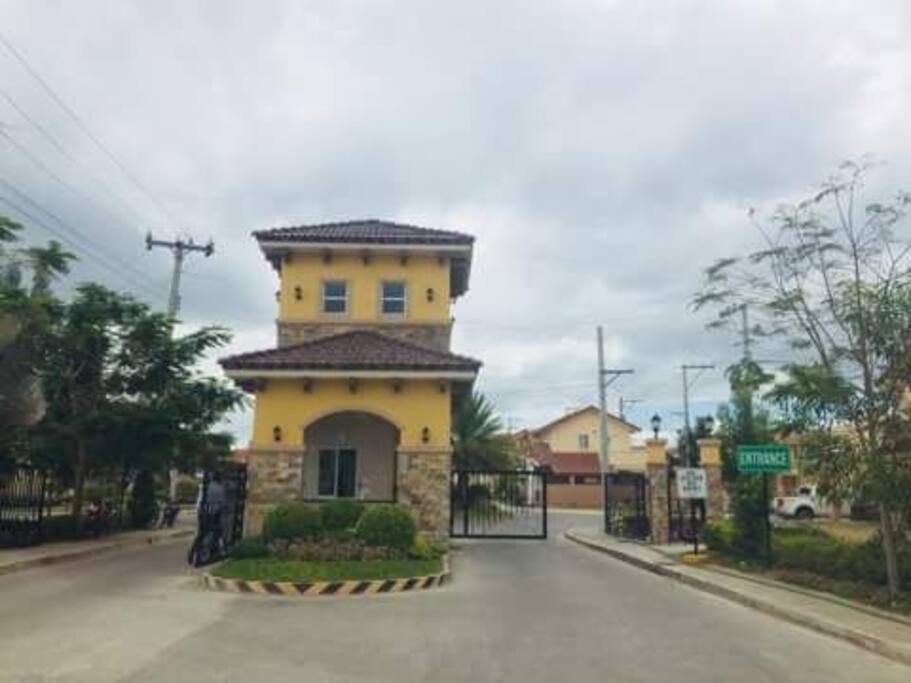 guardhouse. entrance.