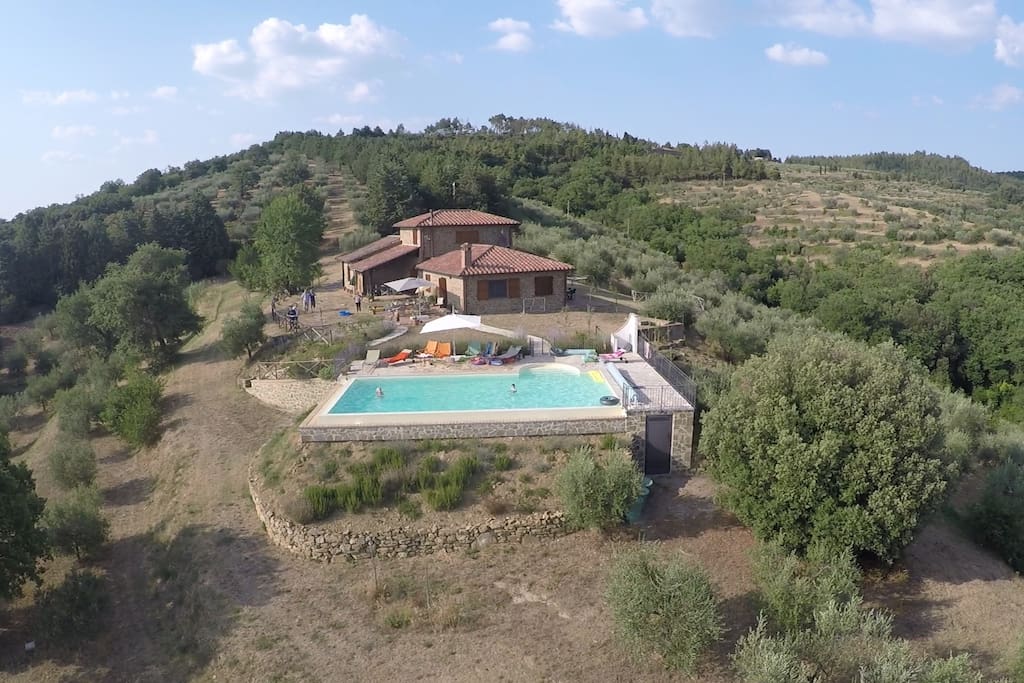 Drone photograph of Poparello. Summer 2015