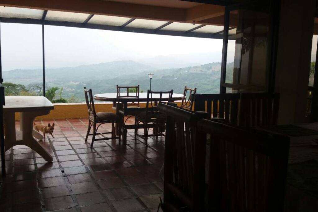 Comedor con vista