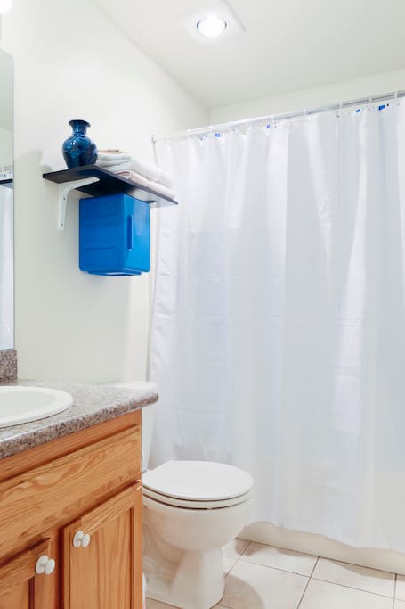Your own private fullbath