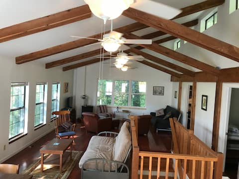Successful Airbnb property: Blue Moon Cabin in the Ozarks, near Buffalo River in Arkansas River Valley Rural