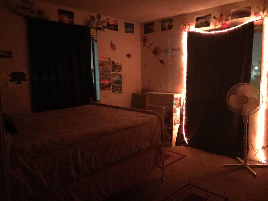 The room at night