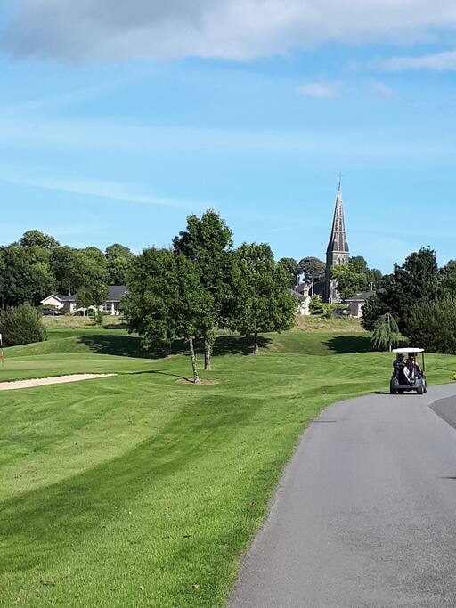 Entrance to Faithlegg Estate and Golf club.