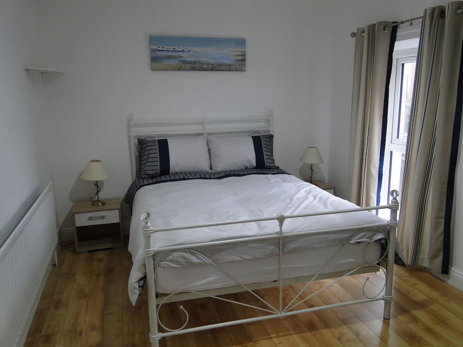 the main bedroom
