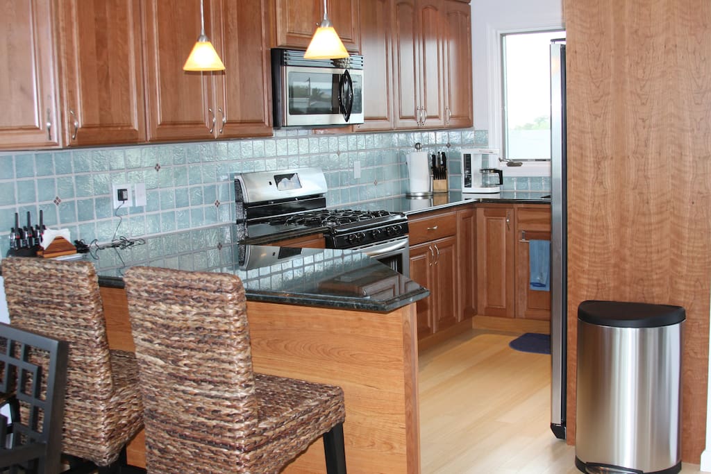 Kitchen with Granite Tops