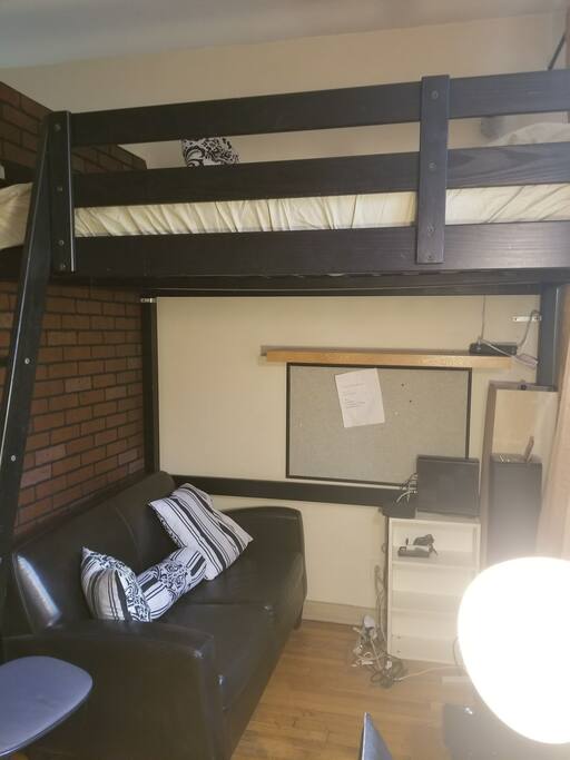 Loft Bed with Sitting Area