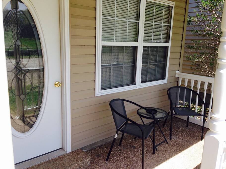 Your Front patio!