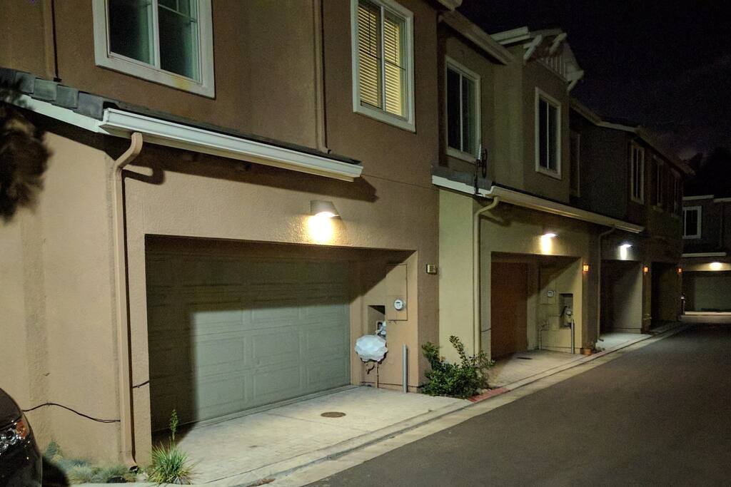 The back of our home