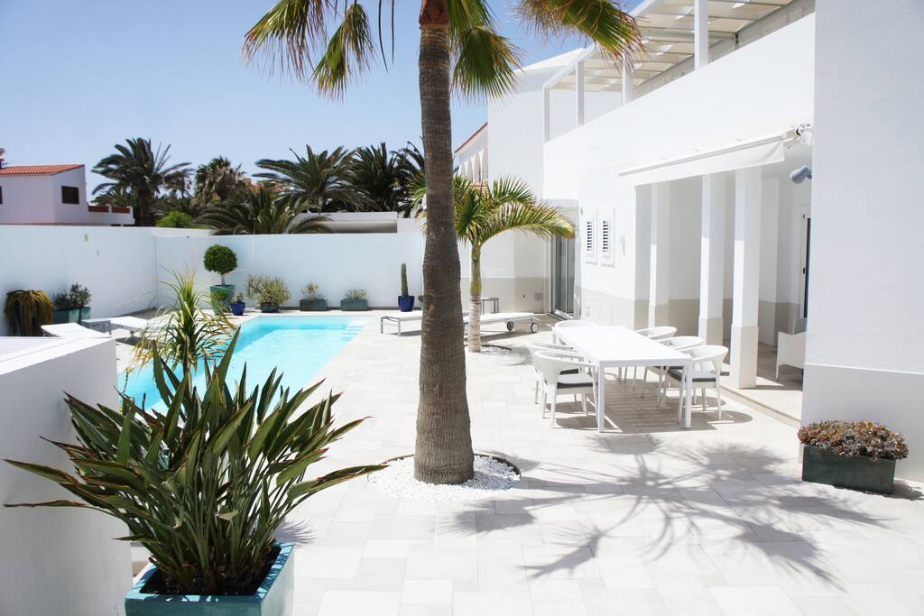 Private villa on the beach