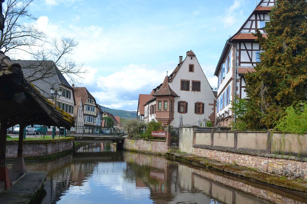 Blick nach Norden vom Wehrsteg