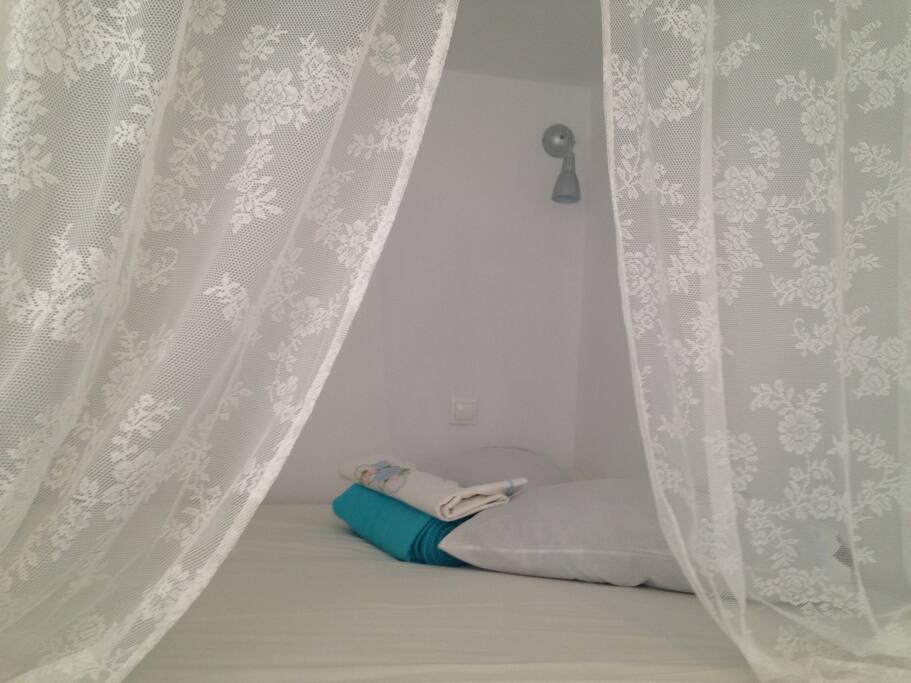 Double bed view