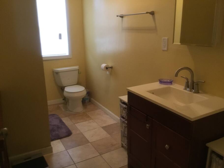 Private bathroom in room