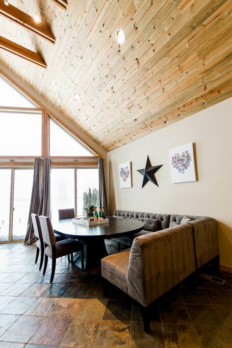 Cozy dining area