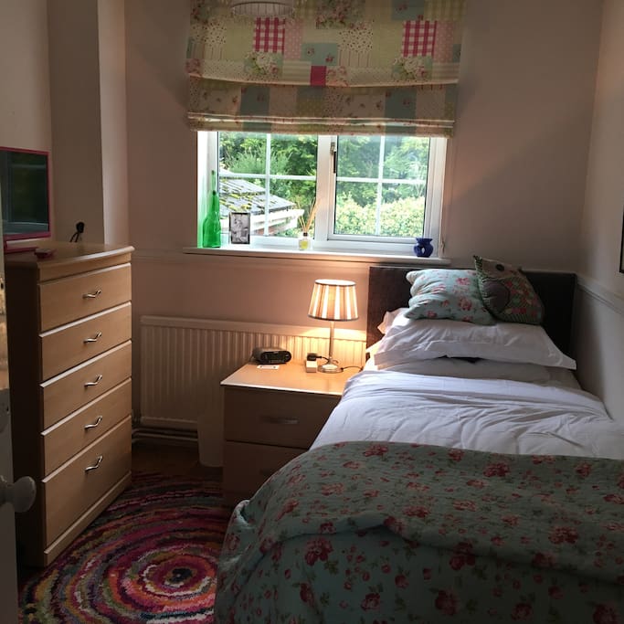 Single room over looking the woods