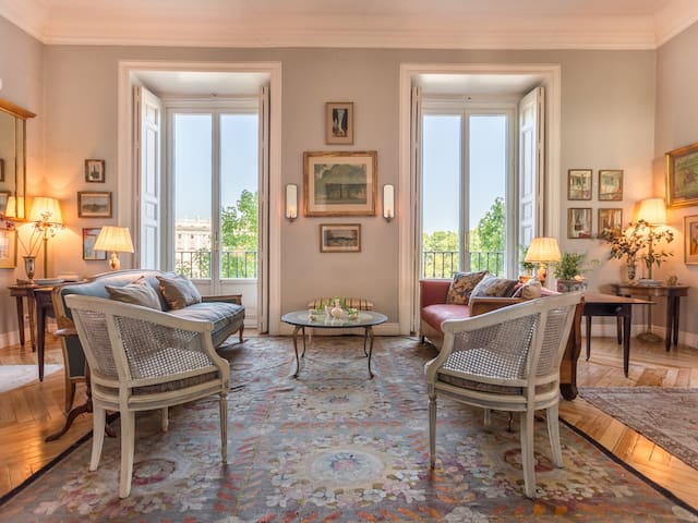 Elegant coorporate apart. with views of the palace