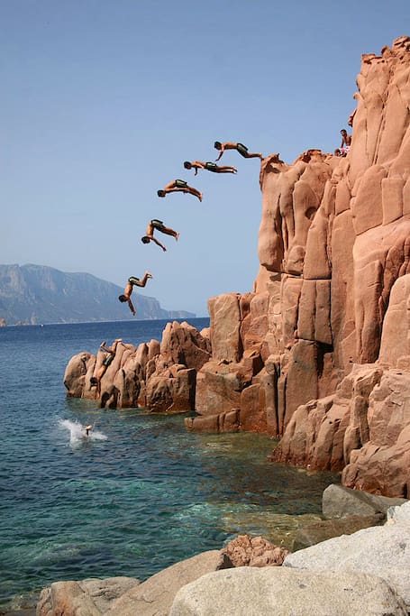 Diving off Rocce rosse