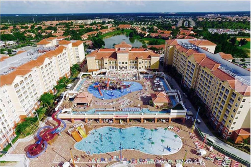 Enjoy the new water park, surrounded by a splash pad, and comes complete with a Pirate Ship, Lazy River and Walk the Plank. Kids of all ages can cool down with sprays from water cannons on all sides of the vessel and water slides that provide hours of excitement. Even Ship Wreck Island's palm trees are equipped with jetted fountains that add to the fun. A small fee may be assessed for this activity