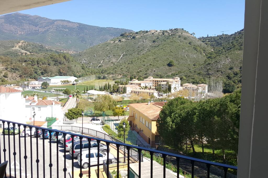 View from the balcony