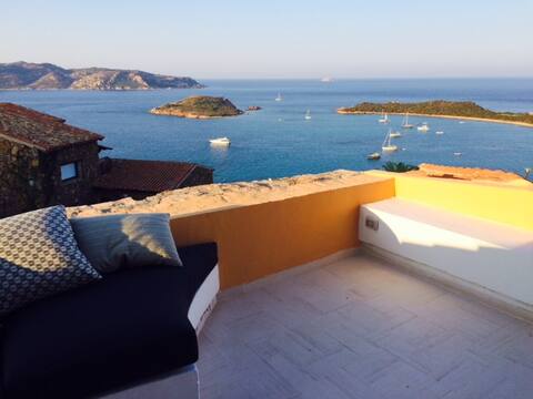 Amazing sea view in Punta Est - Capo Coda Cavallo