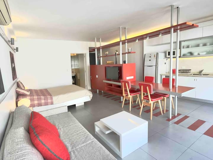 Apartamento mobiliado de 1 quarto em Monserrat