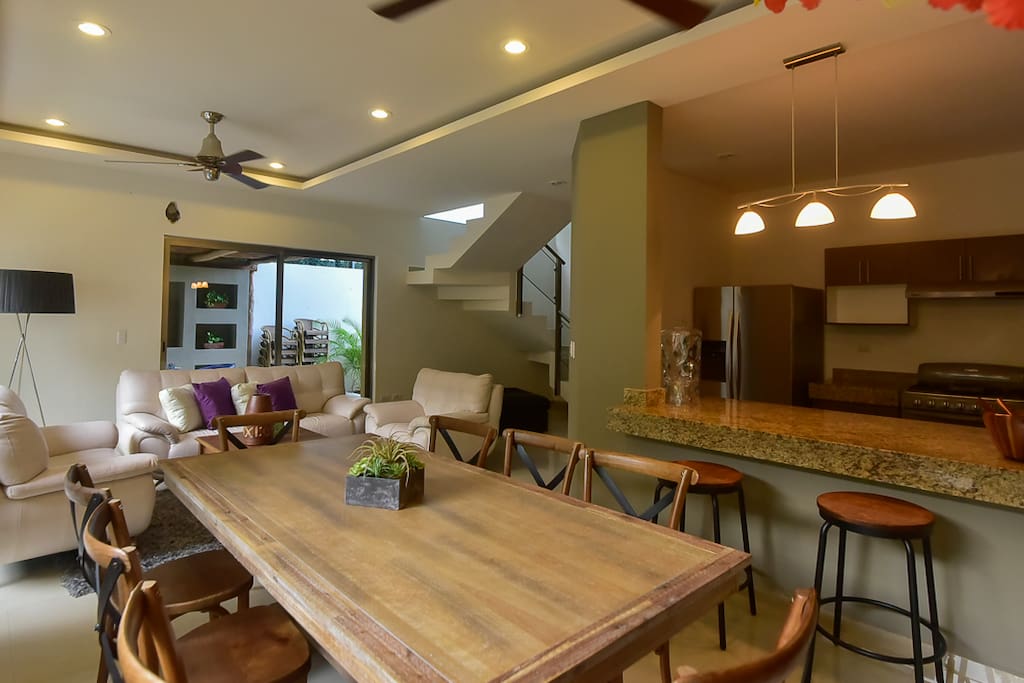 Warm and inviting living spaces